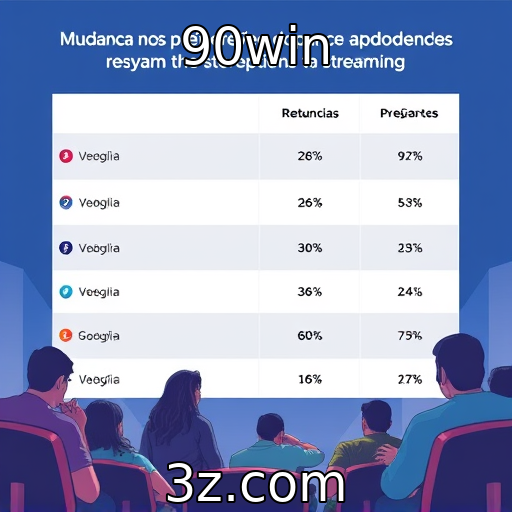 90win | Mudanças nas preferências dos jogadores em plataformas de streaming